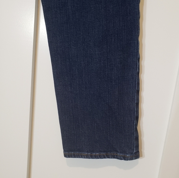 Talbots Signature Slim Ankle Jeans Stretch Dkwash Size 12 98% Cotton 2% Spandex - Picture 13 of 16